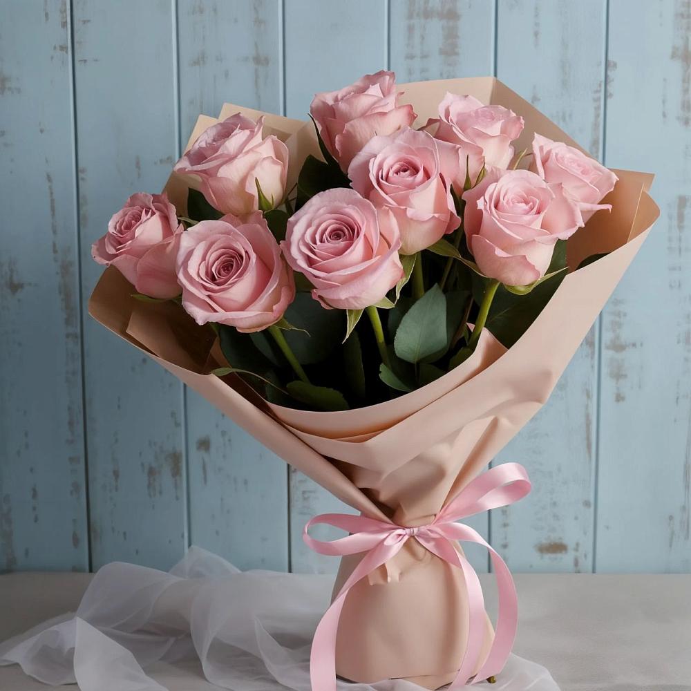 Букет цветов из: Розы в Лузе