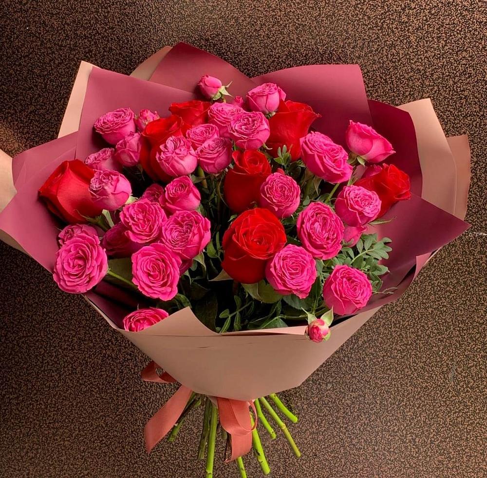 Букет В объятьях нежности в Лузе