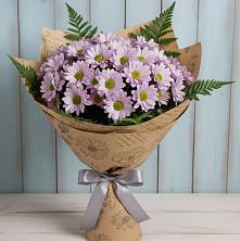 Букет цветов из:  Хризантемы в Лузе