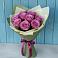 Букет Розы Фёрст Леди в Лузе