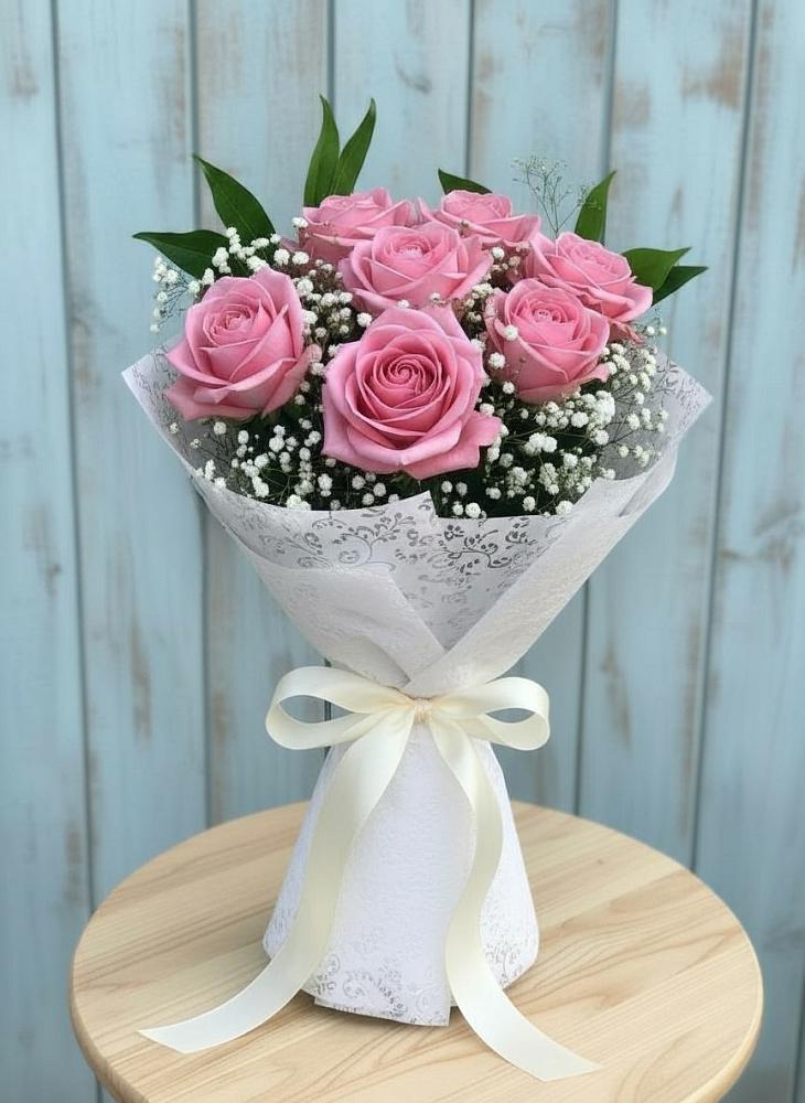 Букет цветов из: Розы в Лузе