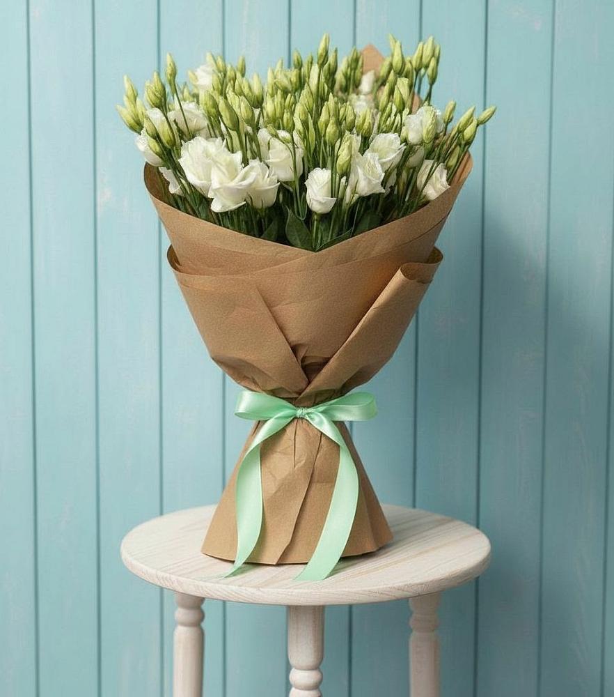 Букет цветов из: Лизиантусы в Лузе