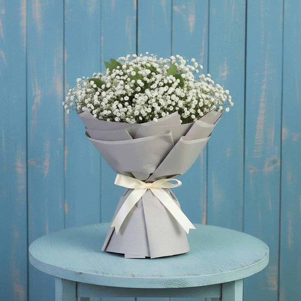 Букет цветов из: Гипсофила в Лузе