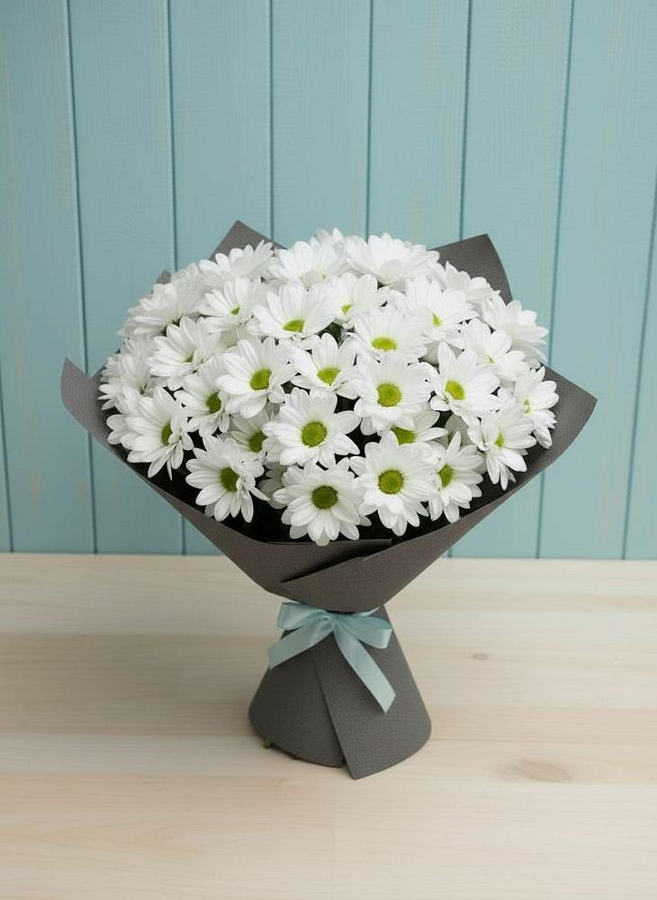 Букет цветов из: Хризантемы в Лузе