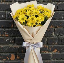 Букет цветов из:  Хризантемы в Лузе