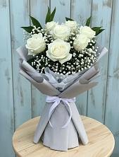 Букет цветов из:  Розы в Лузе