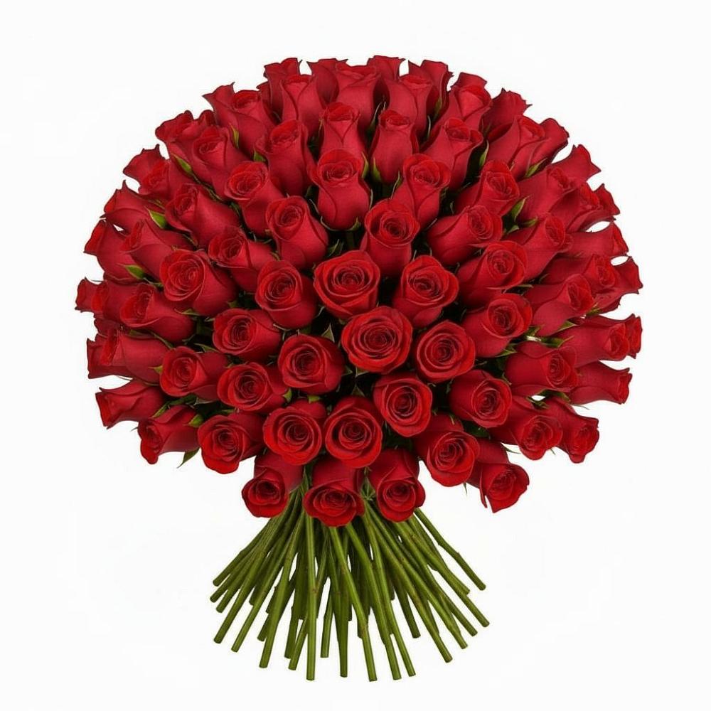 Букет Красные розы Чери Лав в Лузе