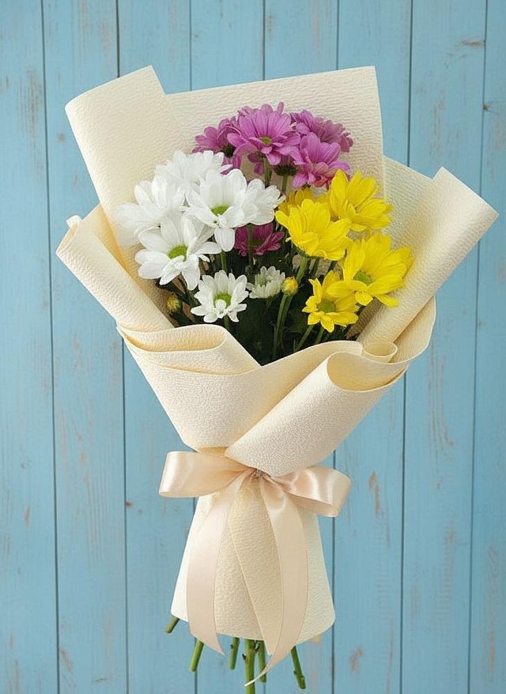 Букет цветов из: Хризантемы в Лузе