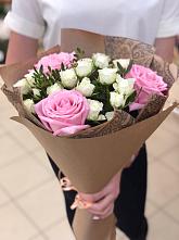 Букет цветов из:  Розы #REPLACE_PRED# Лузе