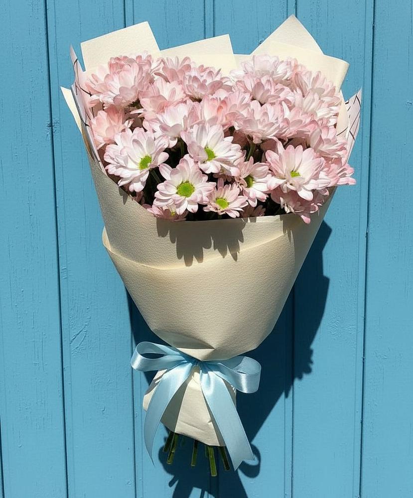 Букет цветов из: Хризантемы в Лузе