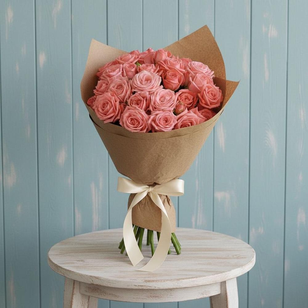 Букет цветов из: Розы в Лузе