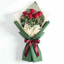 Букет цветов из:  Розы в Лузе