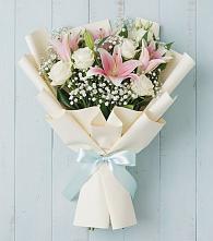 Букет цветов из:  Лилии в Лузе